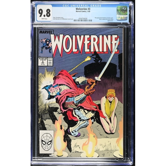 Wolverine #3 - CGC 9.8 Comic Book