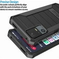 thumbnail image 5 of BELTRON Jitterbug Smart 4 Phone Case, Slim Industrial Strength Protective Grip Case with Reinforced Technology for TCL 40XL / Lively Jitterbug Smart4 Black, 5 of 9