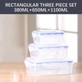 thumbnail image 2 of Microwave Safe Food Storage Containers Set, BPA-Free Plastic Meal Prep Lunch Boxes with Airtight Lids, Leakproof Refrigerator & Freezer Containers, Stackable for Meal Prep, 2 of 8