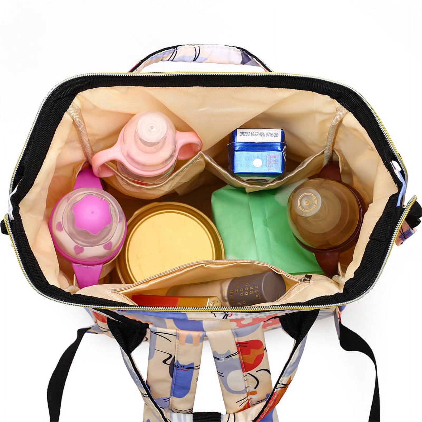 Fashionable Backpack Diaper Backpack Mummy Bag Multifunctional Large Capacity Maternity Baby Changing Bags Baby Stroller Backpack