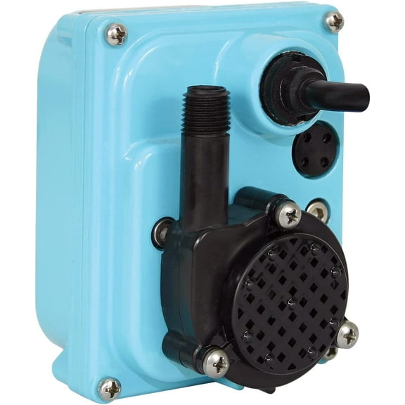 Little Giant 1/200 HP 170 gph Aluminum Switchless Switch AC Direct Drive Pond Pump