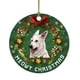 thumbnail image 2 of Navidad divertida decoración Navidad perro patrón colgante árbol de Navidad adornos Wmkox8yii fhajkh5062, 2 of 2