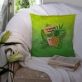 thumbnail image 3 of To the Beach Summer Fabric Decorative Pillow, 3 of 4