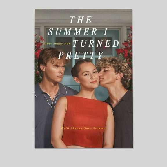 Movie Poster -The Summer I Turned Pretty Poster 2025 Film - Team Conrad Belly Jeremiah - Vintage Style - Size 24x36 - Kiloa