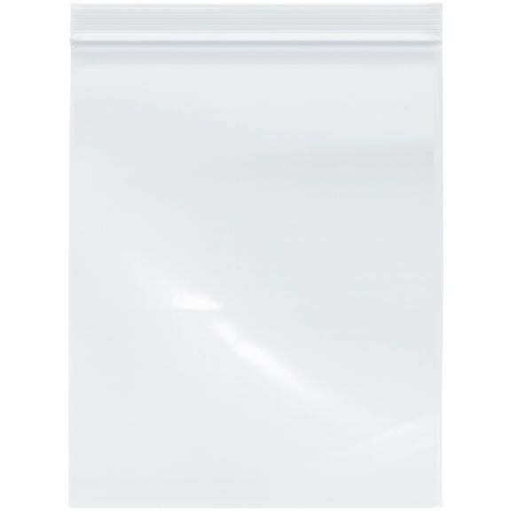 Plymor 8" x 10" (Pack of 200), 4 Mil Heavy Duty Zipper Reclosable Plastic Bags