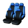 thumbnail image 2 of Decodeary Elastic Straps Car Seat Covers For Light Protection Machine Washable On 40 Degrees Seat Covers Dustproof Protectors Blue, 2 of 6