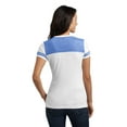 thumbnail image 2 of District DT264 Women Juniors Varsity V-Neck Tee T-Shirt, 2 of 5