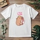 thumbnail image 4 of Playera Blanca Unisex Capibara Feliz Cumpleaños, 4 of 5