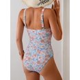 thumbnail image 3 of Olaglory Women's One Piece Swimsuit Tummy Control Bathing Suit for Women Slimming Cutout Tie Knot Swimwear, 3 of 7