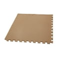 thumbnail image 2 of FlooringInc Eco Soft+ Interlocking Foam Flooring Mats with Removable Edges, 2'x2' Tiles, Brown, 55 pack, 220 sqft, 2 of 7