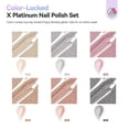 thumbnail image 2 of Set de esmaltes de uñas SAVILAND Color Artistry Glitter, 6 unidades, 10 ml, 2 of 7