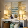 thumbnail image 3 of Evelyn&Zoe Peyton 22" Industrial Metal Table Lamp with White Drum Fabric Shade, 3 of 7