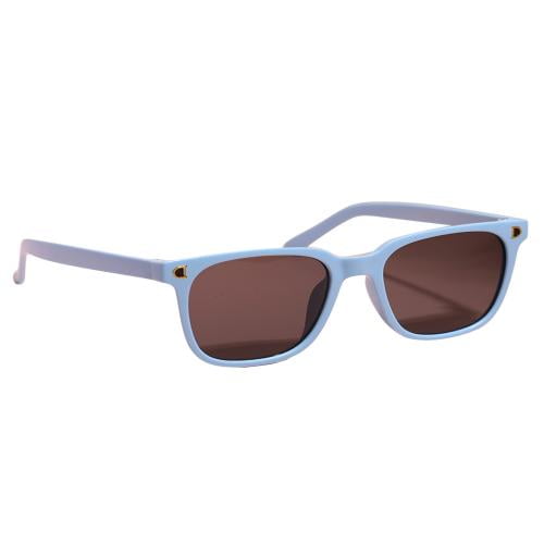 Opperiaya Lunettes de Protection UV400 pour Enfants, Lunettes à Monture Carrée de Couleur Contrastée pour Garçons, Filles