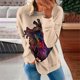thumbnail image 1 of Ichuanyi liquidación mujer mangas largas camisas casuales estampado sudadera redonda de cuello ICHUANYI WER202308213496, 1 of 5
