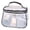 Beige, variant on Large Capacity Style Transparent Makeup Organizer Portable Travel Toiletry Storage Bag For Women