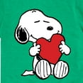 thumbnail image 3 of Peanuts - Snoopy Valentine's Hugging Heart  - Toddler And Youth Short Sleeve Graphic T-Shirt, 3 of 6