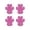 Pink, variant on Paw Pads for Dogs – Self Adhesive Paw Grips for Senior Dogs, Disposable Paw Protector Pads for Hardwood Floors, Designed for Daily Use