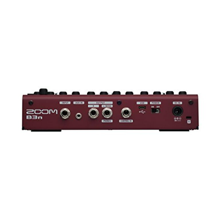 Zoom B3n Bass Guitar Multi-Effects Processor Pedal, With 60+ Built