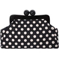 thumbnail image 1 of Sac de Soirée à Pois Pochette pour Femmes Sac à Main de Mariage Sac à Cocktail, 1 of 5