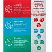 Borax Detergent Booster & Multi-Purpose Household Cleaner - Concentrate - 2 Pack, 65 oz