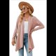 thumbnail image 2 of Cárdigan para Mujer, Elegante, Informal, de Larga, Abierto, Color Rosa, Talla L, 2 of 6