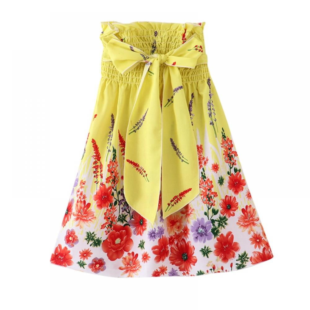 KIDS BATWING DRESS 4-10 SOUTH BEACH SUNRISE