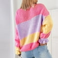 thumbnail image 4 of New trending & for spring GaThRRgYP Crochet Sweater Cardigans Womens New,Women's Winter Long Sleeved V-neck Knitted Sweater Buttoned Cardigan Yellow S, 4 of 7