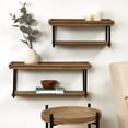 thumbnail image 2 of Beaded Wall Shelves Set of 2, 2 of 6