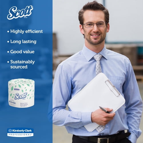 Scott Standard Roll Bathroom Tissue 2 Ply - 4