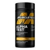 MuscleTech Men's AlphaTest Maximum Strength Testosterone Booster for Muscle Growth, Unflavored, 120 Count