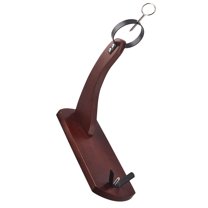 CRAFTHROU 1Pcs Ham Stand Slicing Rack Pine Wood Rectangular For Kitchen Use