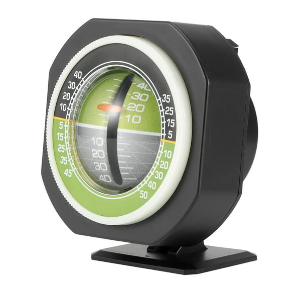 Slope Meter,LED Car Inclinometer High Car Inclinometer Slope Gauge Superior Craftsmanship
