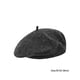 thumbnail image 3 of Qarigey Sombrero de boina de Otoño Invierno para mujer y niña, gorro elegante de estilo Vintage, sombreros portátiles de calentamiento para viajes, Sombreros Gris Qarigey AP013143-17, 3 of 6