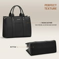 thumbnail image 6 of Lovevook Purse and Handbags,Vegan Leather Tote Bag for Women, Zipper Satchel Shoulder Bag Crossbody Bag for Daily, 6 of 7