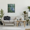 thumbnail image 3 of Stupell Industries Heron at Lake Painting Animals & Insects Painting Gray Floater Framed Canvas Art Print Wall Art, 25 x 31, 3 of 10