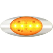 GG Grand General 77825 SE33Oval Amber/Amber 4 LED Marker/Turn Light for FL Models