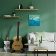 thumbnail image 2 of Stupell Industries Abstract Blue Color Pop White Daisy Floral Canvas Wall Art by Isabelle Herbert, 2 of 6