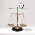 thumbnail image 6 of Expobazaar Decorative Table | Balance Libra Accent Table | 16"x 16"x 24" | Stylish Accent Furniture, 6 of 8