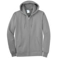 thumbnail image 5 of Port & Company Essential Fleece Full Zip Hooded Sweatshirt-XL (Athletic Heather), 5 of 6