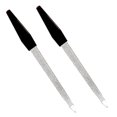 thumbnail image 2 of Pinkee'S (2 Pack) 6 Inch Stainless Steel Metal Nail File For Fingernails Toenails Scraping Strengthening Finger Manicure File, 2 of 4