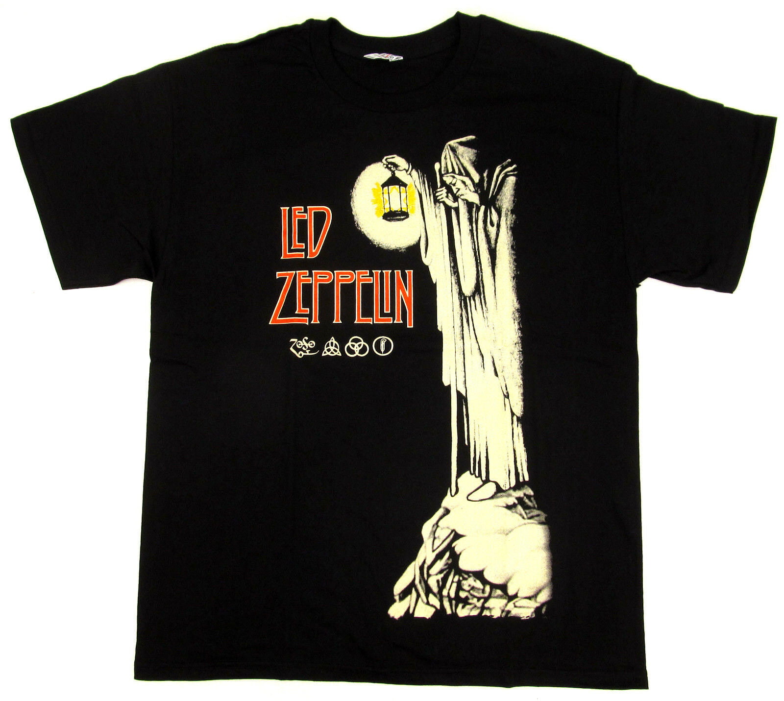 Led Zeppelin - Led Zeppelin Men's Stairway to Heaven T-Shirt - Black ...
