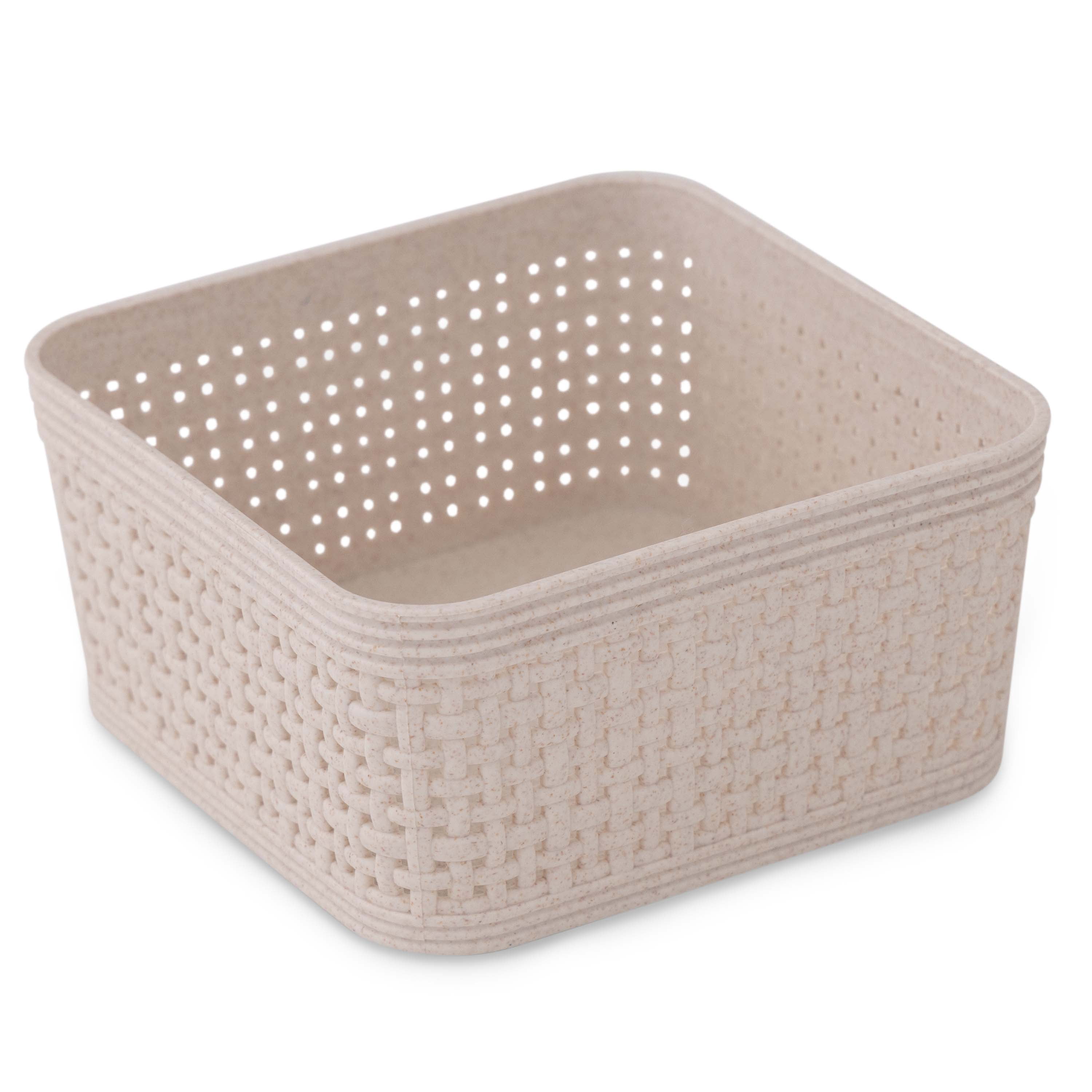 Simplify For Green Living 5 Pack Organizing Basket Set in Natural