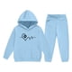 thumbnail image 5 of Cowsor Little Girls Outfits 2 Piece Toddler Long Sleeve Sweatshirt Leggings Pants Clothing Set, 5 of 6