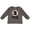Charcoal Grey, variant on Inktastic 2nd Birthday Baseball 2 Year Old Boy Boys or Girls Long Sleeve Toddler T-Shirt