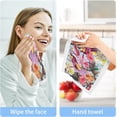 thumbnail image 6 of Dreamtimes 4 PCS Phoenix Pink Baby Washcloths Towel Set, Highly Absorbent & Soft Cotton Wash Cloths, 12"x 12" Face Hand Towels for Bathroom, Multi-Purpose Fingertip Towels, 6 of 7