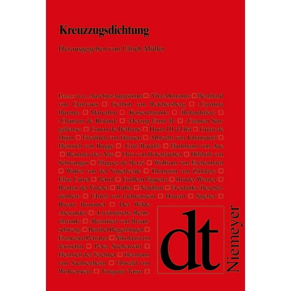 Deutsche Texte Kreuzzugsdichtung, Book 9, (Hardcover)
