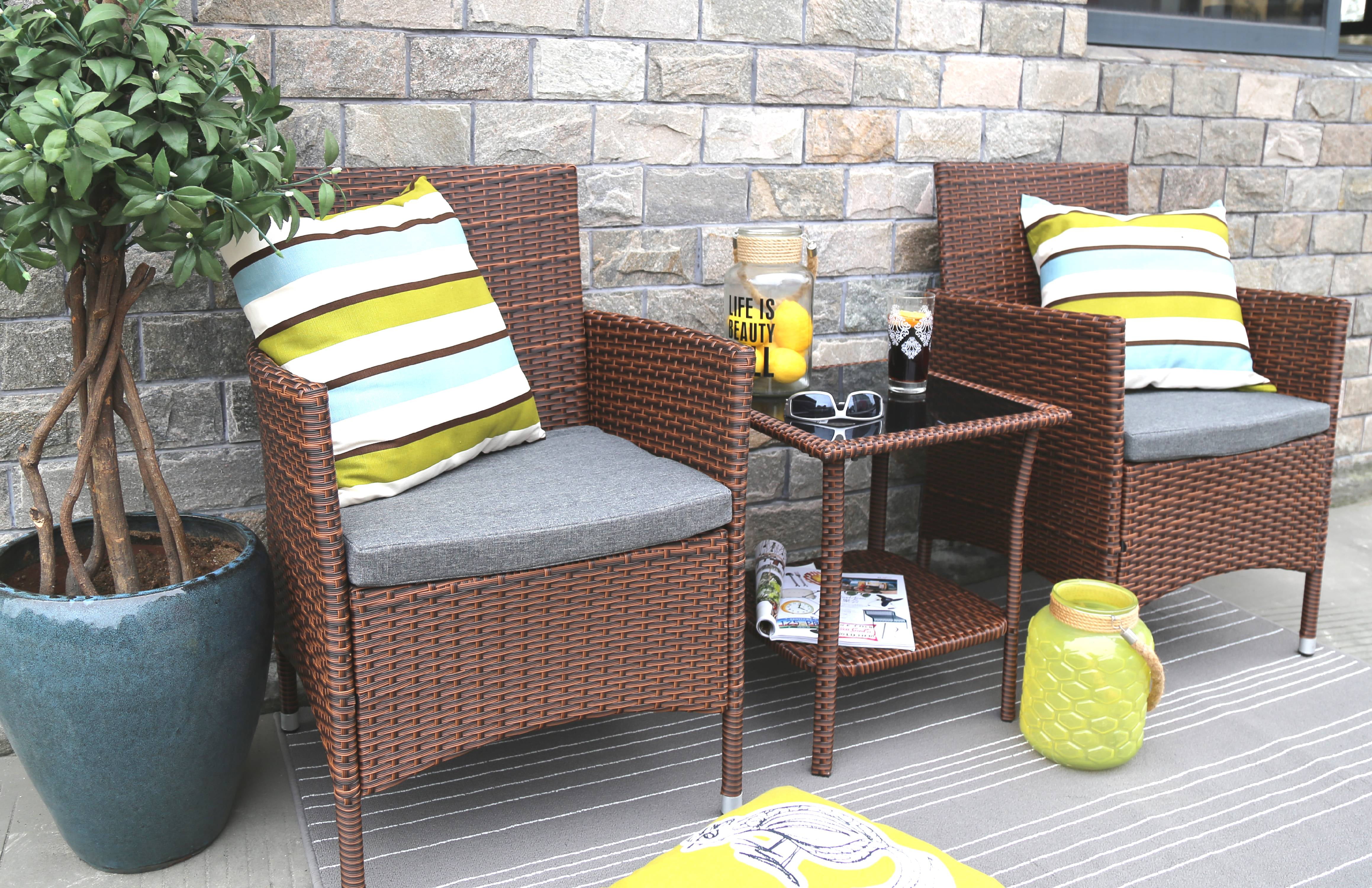 Baner Garden Outdoor Furniture Complete Patio Cushion PE ...