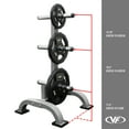 thumbnail image 4 of Valor Fitness Olympic Plate & Barbell Storage Rack -Organizing Weight Plate Tree Stand, 4 of 6