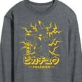 thumbnail image 3 of Pokémon - Pikachu Lightning - Men's Long Sleeve T-Shirt, 3 of 5