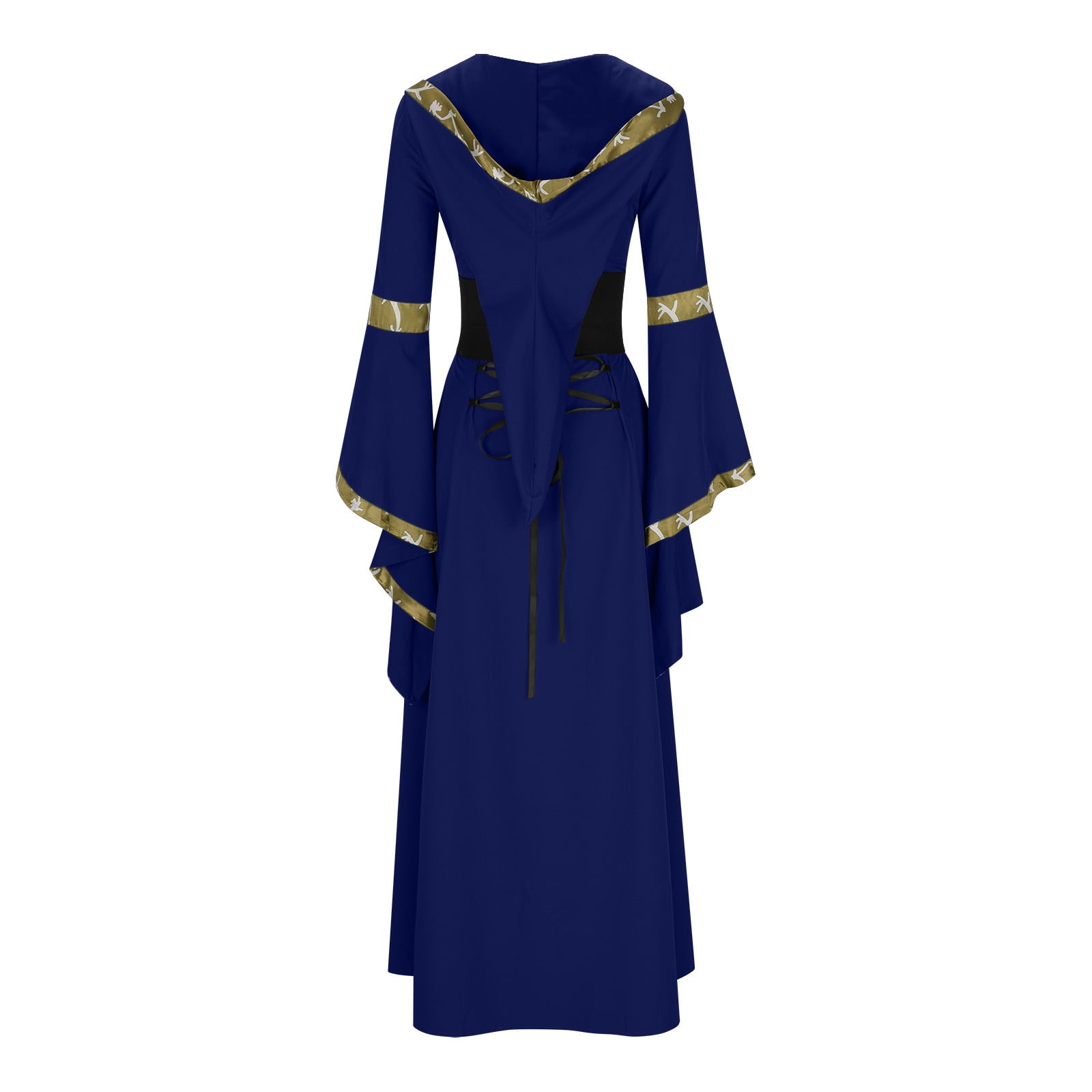 Hvot&aat Women Medieval Renaissance Dress Victorian Long Dress Costume Halloween Cosplay Retro Gowns